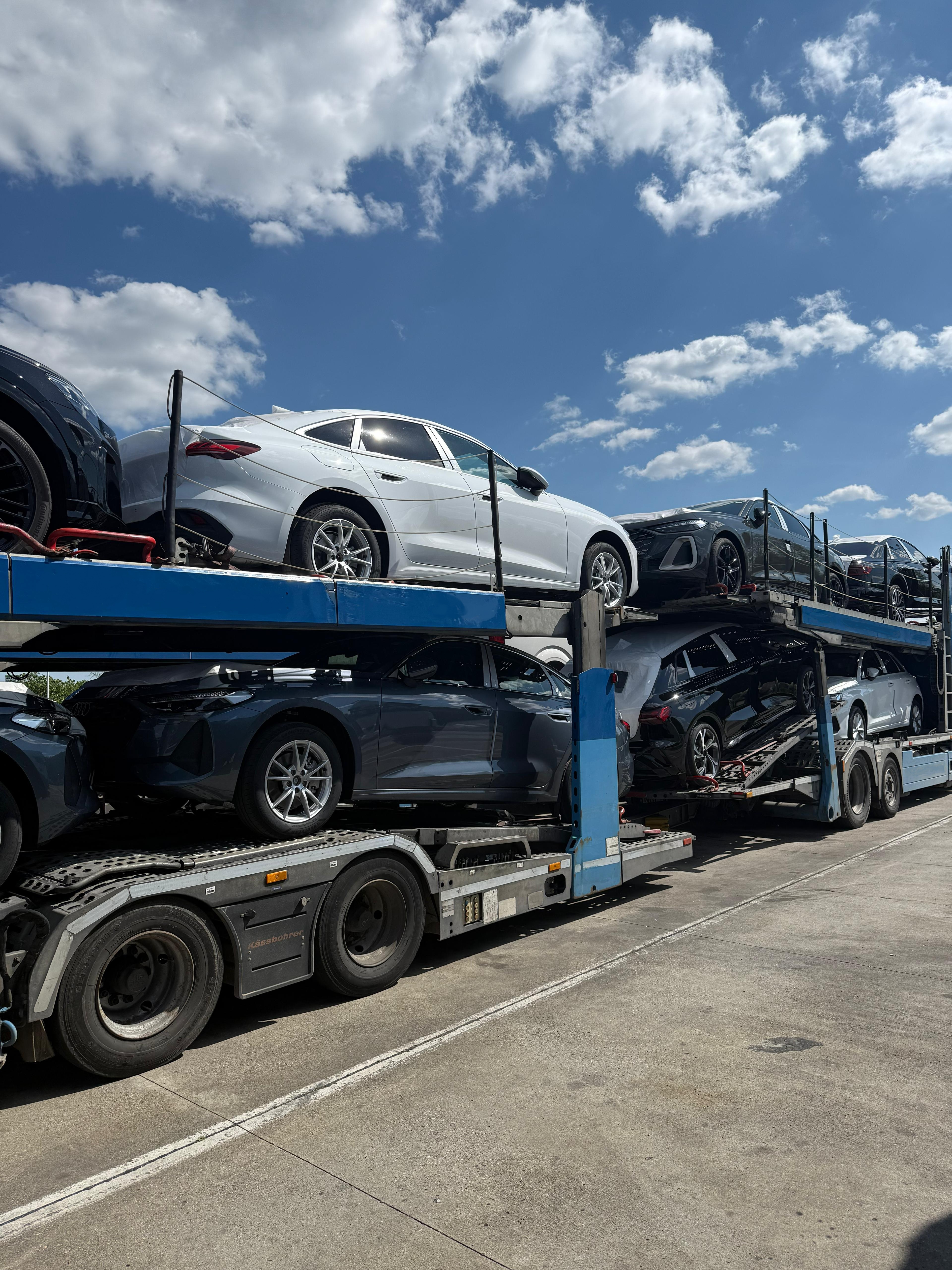 multiple cars truck second image